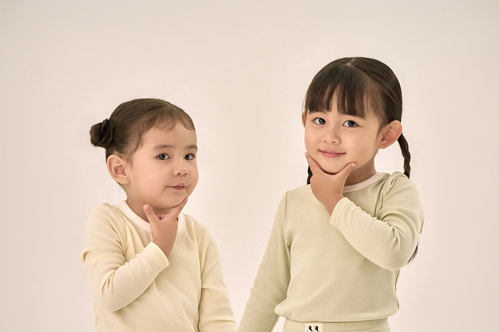 봉봉 모달실내복 착용 이미지