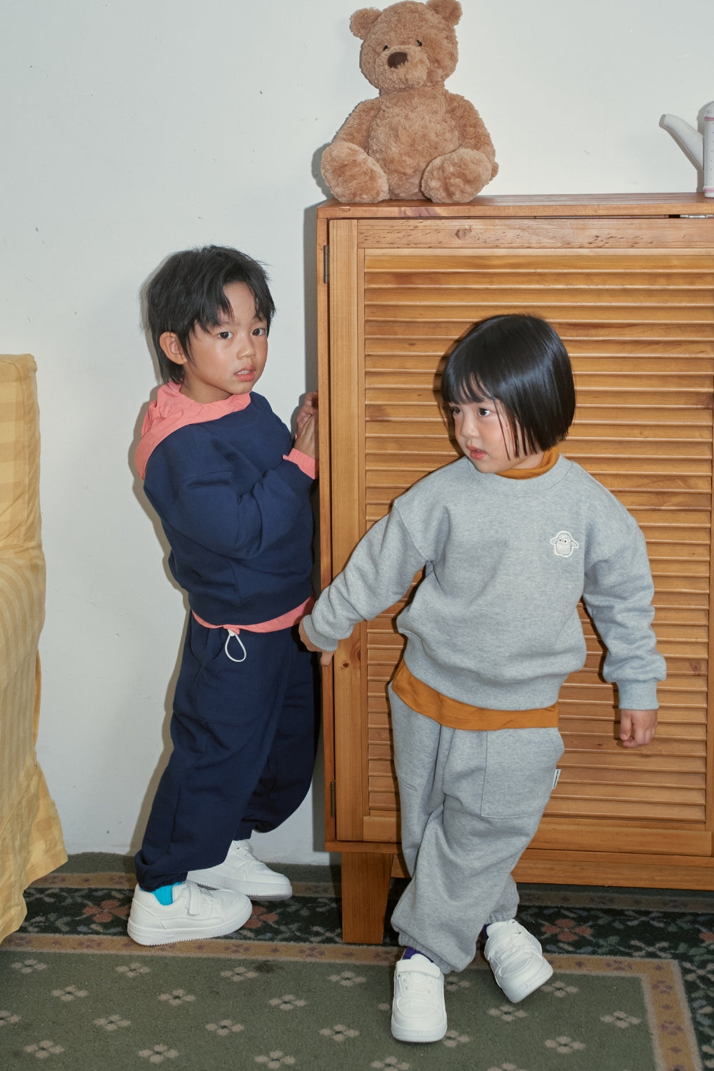 랄라 조거팬츠 - 네이비