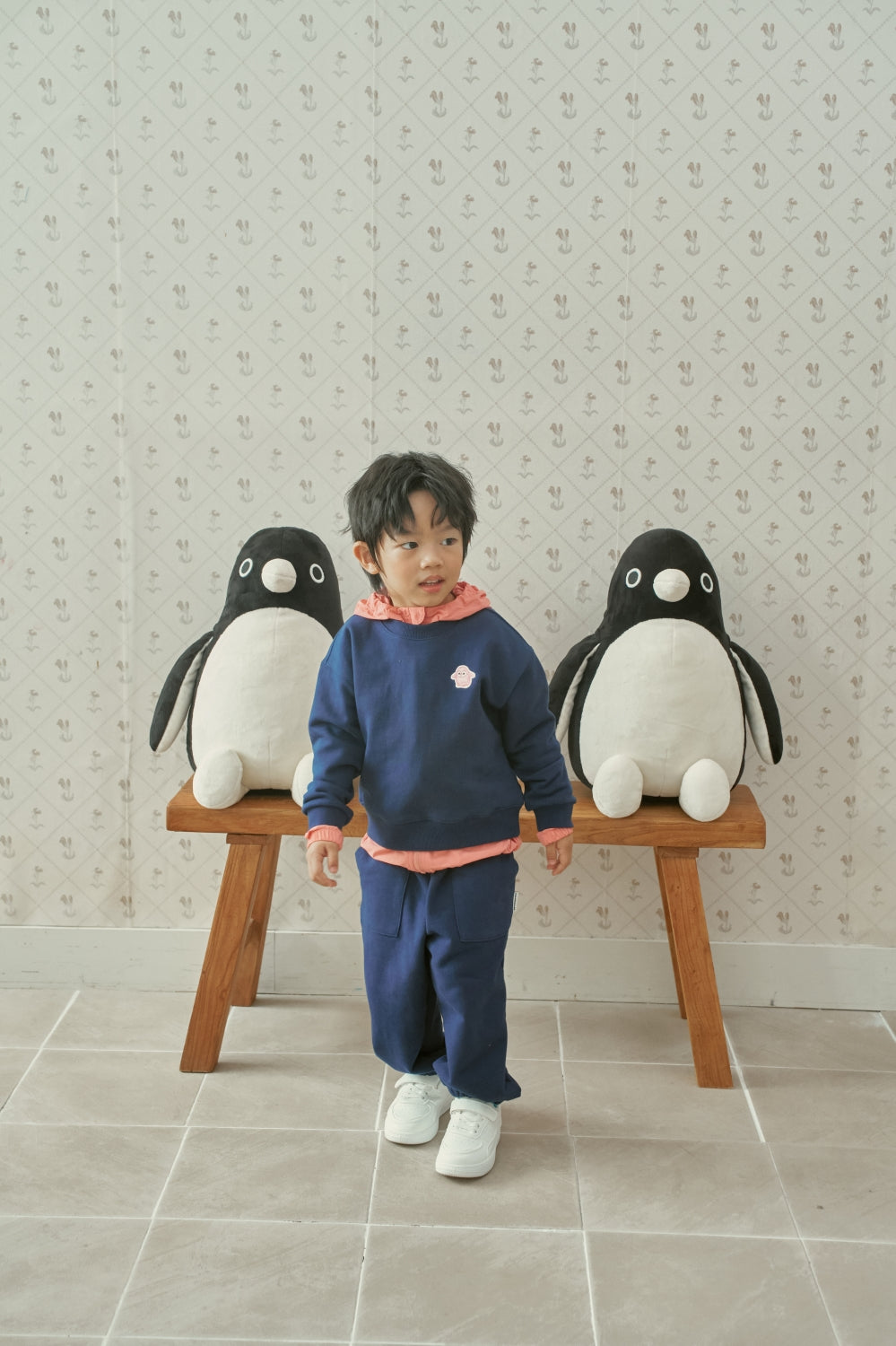 랄라 조거팬츠 - 네이비