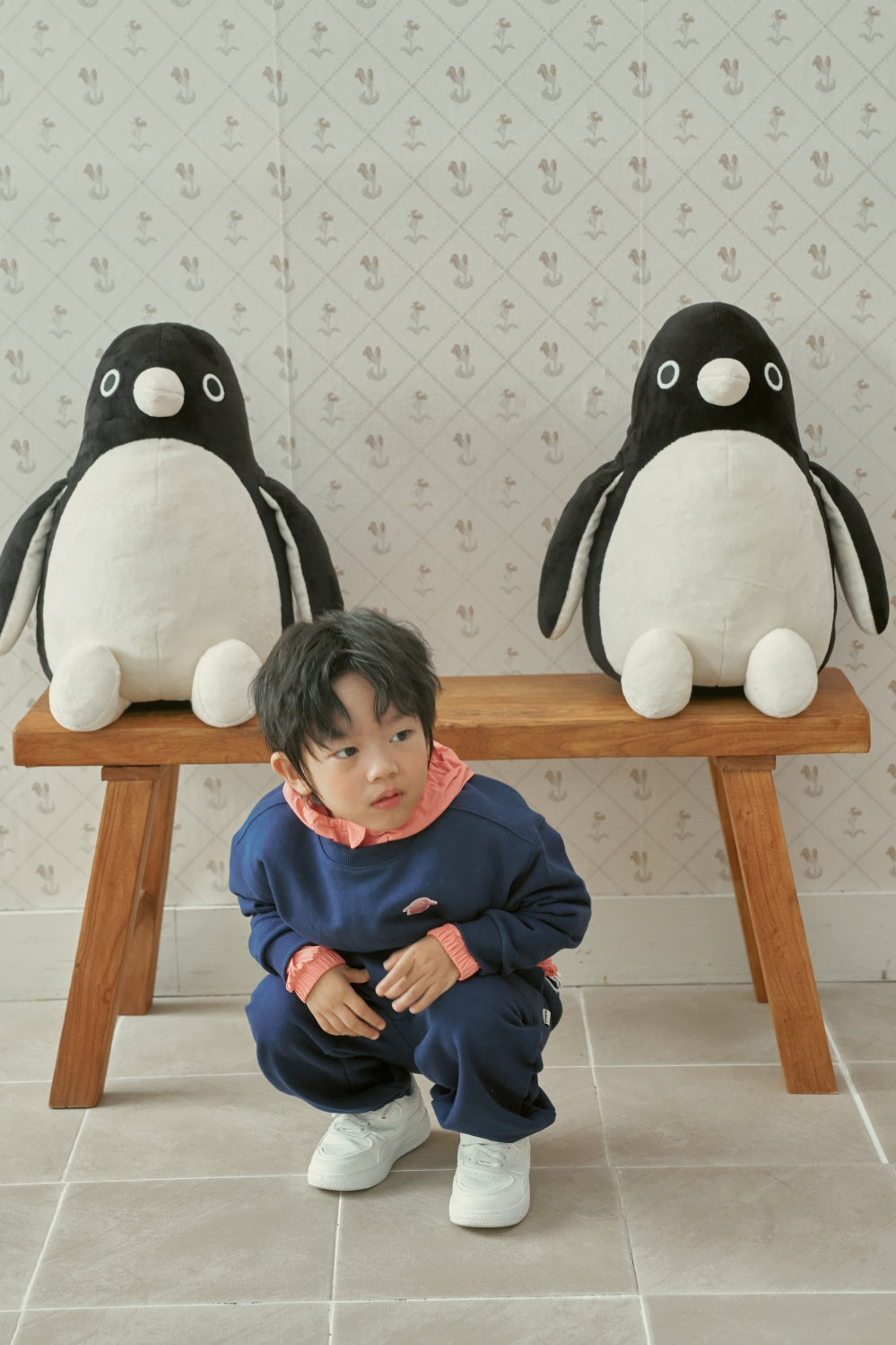 랄라 조거팬츠 - 네이비