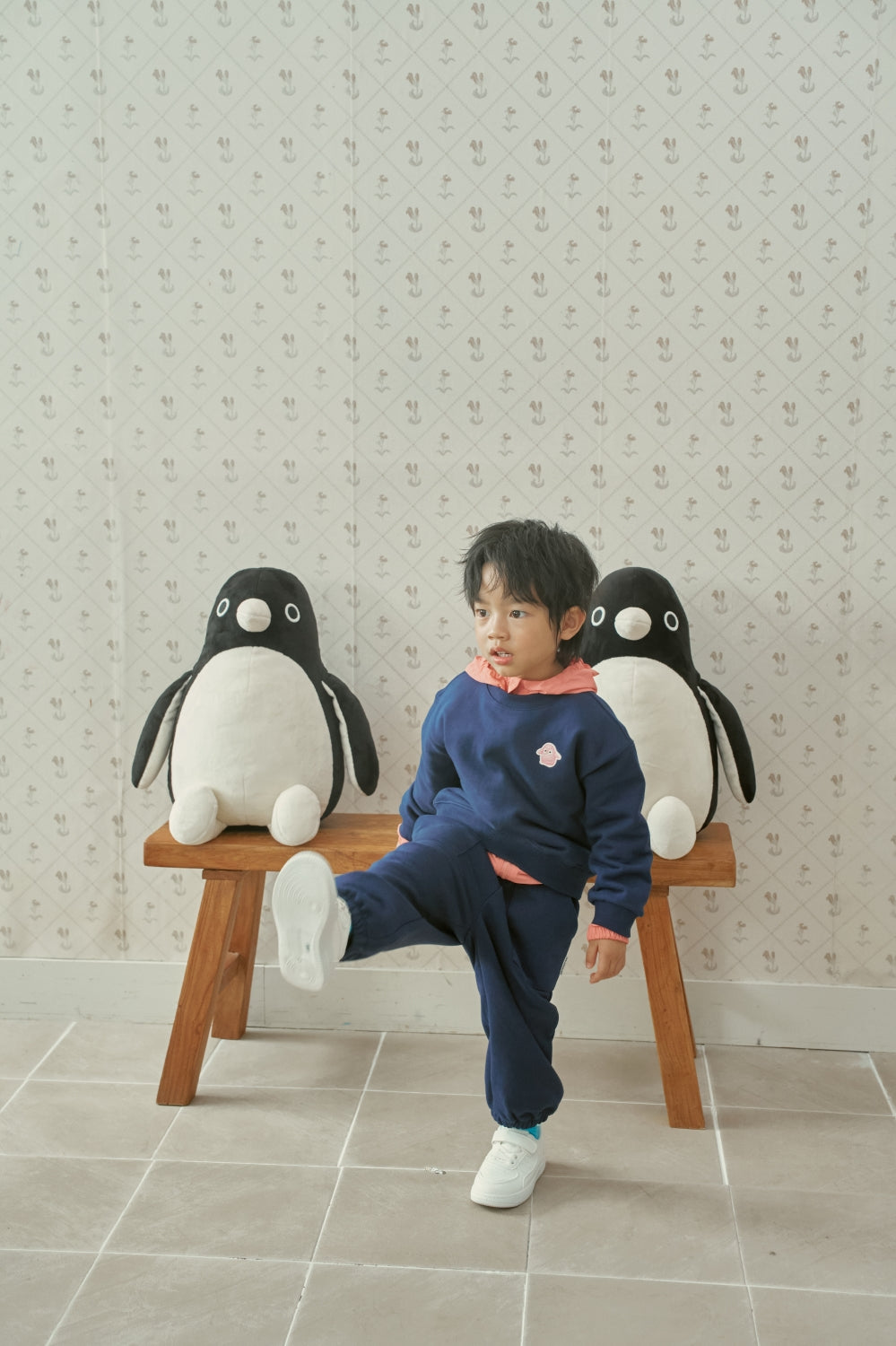 랄라 조거팬츠 - 네이비